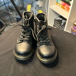 Dr Martens Toddler 1460 Soft T Leather Lace Up Boots